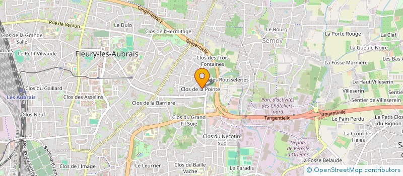 localisation de l'entreprise MONSIEUR VINCENT QUENAULT à ORLEANS