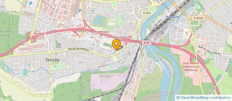 localisation de l'entreprise MONSIEUR VINCENT QUENTON  THIONVILLE