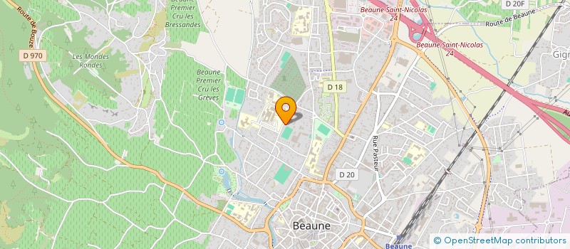 localisation de l'entreprise MONSIEUR VINCENT QUEROY à BEAUNE