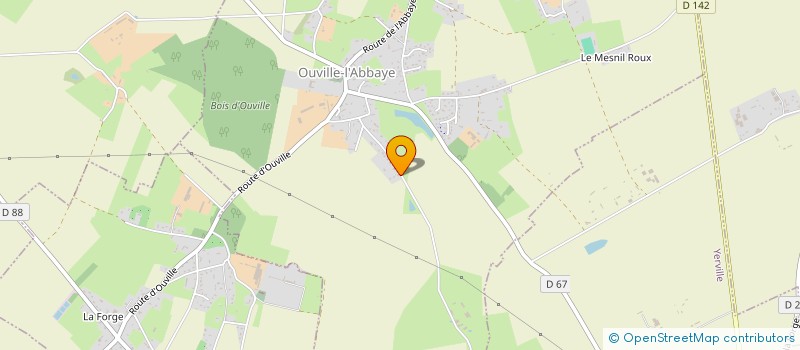 localisation de l'entreprise MONSIEUR VINCENT QUEVILLY  OUVILLE-L'ABBAYE