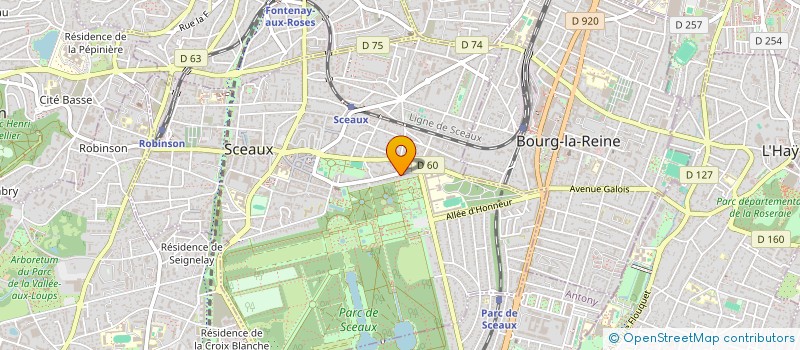 localisation de l'entreprise MONSIEUR VINCENT QUIQUEMPOIS à SCEAUX