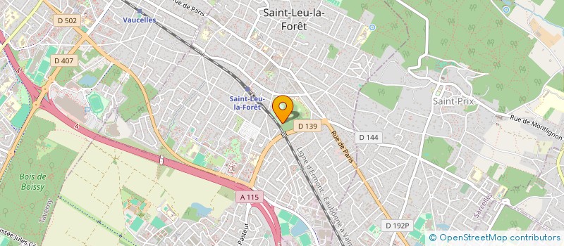 localisation de l'entreprise MONSIEUR VINCENT RAGOUILLIAUX à SAINT-LEU-LA-FORET