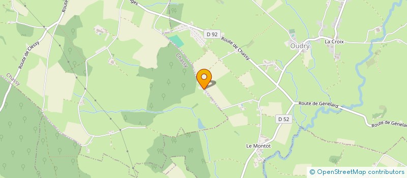 localisation de l'entreprise MONSIEUR VINCENT RAMEAU  CHASSY