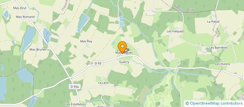 localisation de l'entreprise MONSIEUR VINCENT RAMIREZ  VILLETTE-SUR-AIN