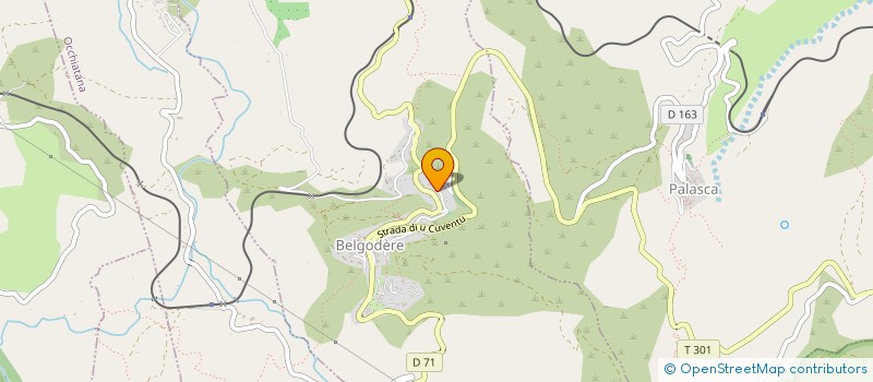 localisation de l'entreprise MONSIEUR VINCENT RAO  BELGODERE