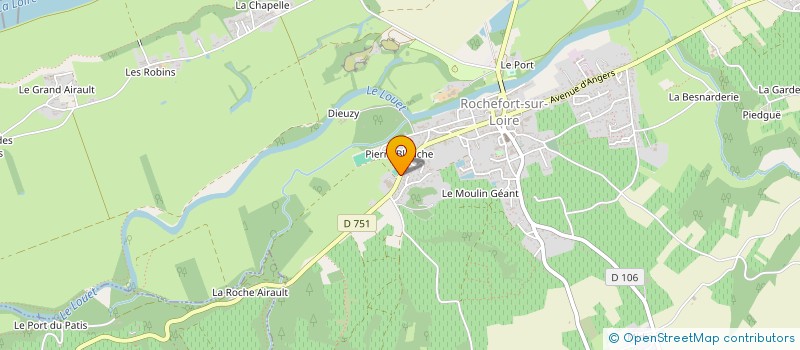 localisation de l'entreprise MONSIEUR VINCENT-RAPHAEL CAYROL  ROCHEFORT-SUR-LOIRE