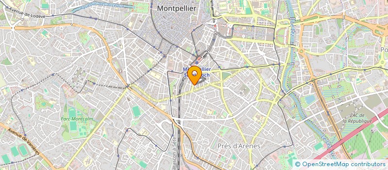 localisation de l'entreprise MONSIEUR VINCENT RASOAZANANY à MONTPELLIER