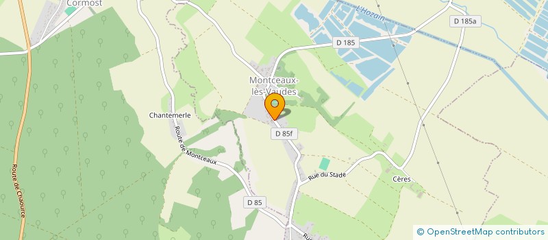 localisation de l'entreprise MONSIEUR VINCENT RATISCOL  MONTCEAUX-LES-VAUDES