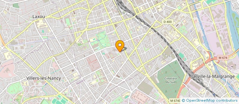 localisation de l'entreprise MONSIEUR VINCENT REA  NANCY