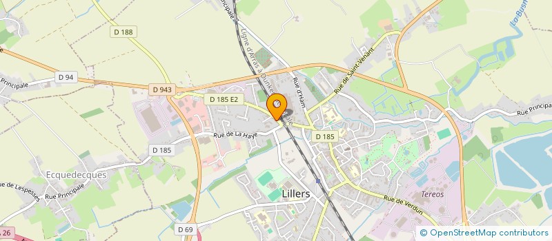 localisation de l'entreprise MONSIEUR VINCENT REANT à LILLERS