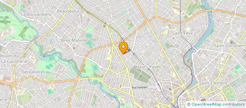 localisation de l'entreprise MONSIEUR VINCENT REBILLON à NANTES