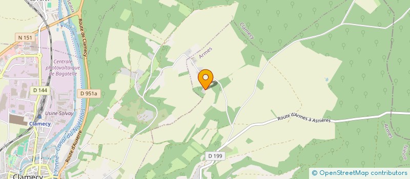 localisation de l'entreprise MONSIEUR VINCENT REBOULLET  ARMES