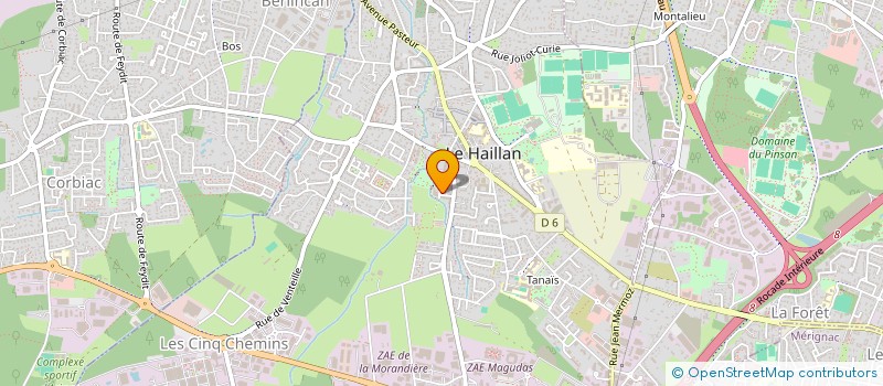 localisation de l'entreprise MONSIEUR VINCENT REGERT à LE HAILLAN