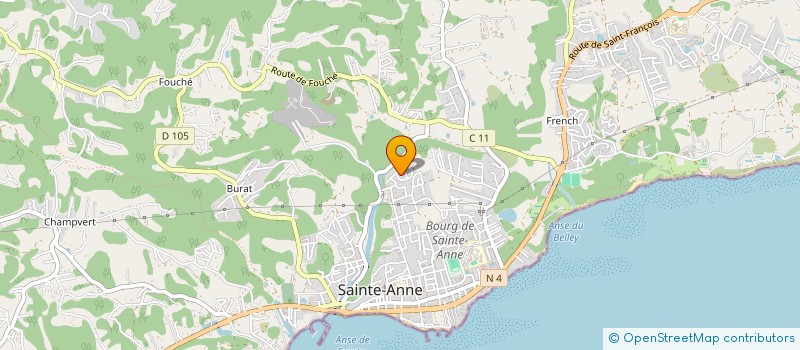 localisation de l'entreprise MONSIEUR VINCENT REGNAULT à SAINTE-ANNE