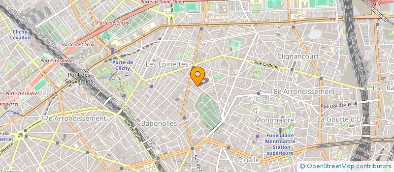 localisation de l'entreprise MONSIEUR VINCENT REGNIER VIGOUROUX  PARIS