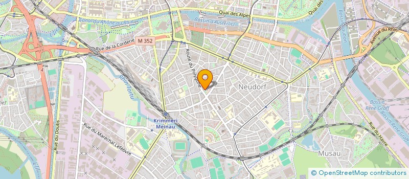localisation de l'entreprise MONSIEUR VINCENT REININGER à STRASBOURG