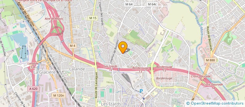 localisation de l'entreprise MONSIEUR VINCENT RENARD  TOULOUSE