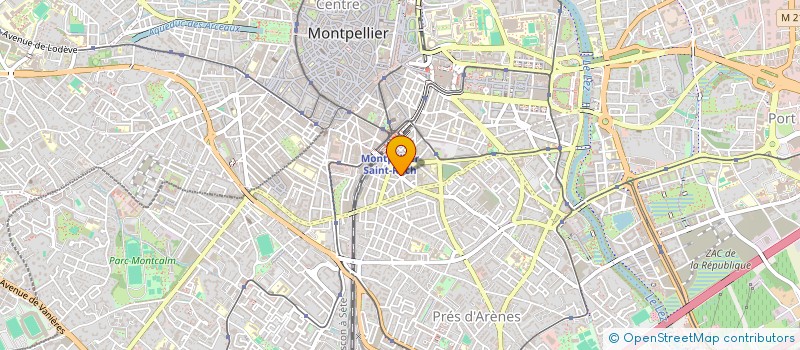 localisation de l'entreprise MONSIEUR VINCENT RENAUDIER à MONTPELLIER