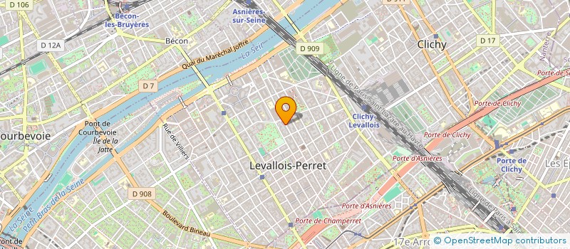 localisation de l'entreprise MONSIEUR VINCENT RENAUX à LEVALLOIS-PERRET