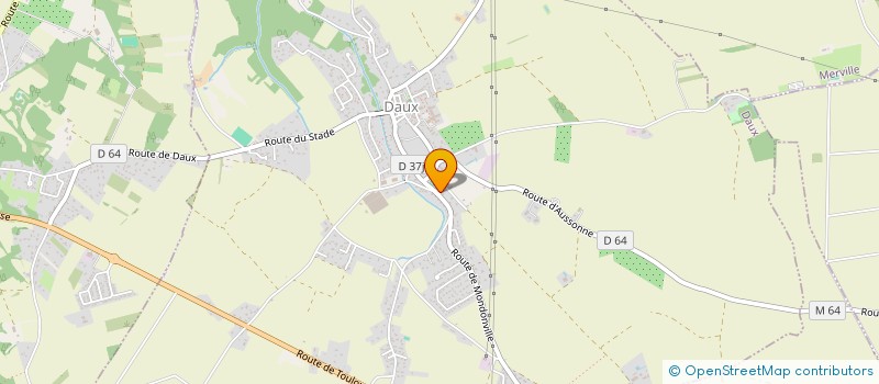 localisation de l'entreprise MONSIEUR VINCENT RENOLDE  DAUX