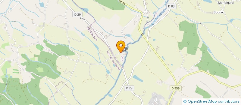 localisation de l'entreprise MONSIEUR VINCENT RESSEGUIER  CASTELNAU-MONTRATIER