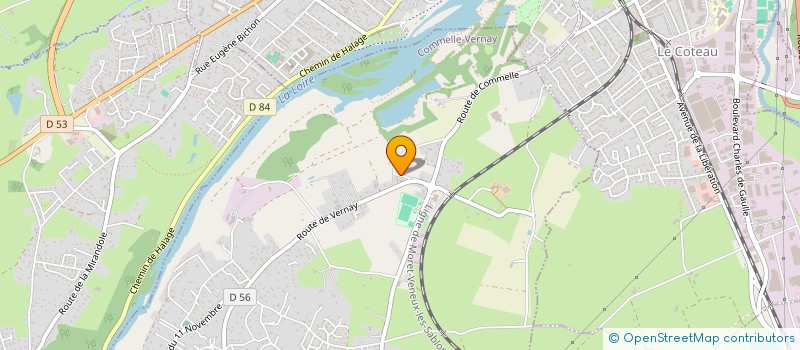 localisation de l'entreprise MONSIEUR VINCENT RESSICAUD  COMMELLE-VERNAY