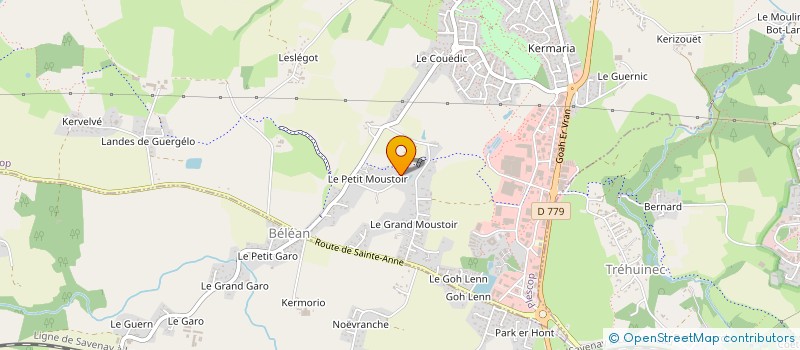 localisation de l'entreprise MONSIEUR VINCENT RESTEGHINI à PLESCOP
