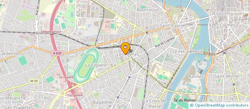 localisation de l'entreprise MONSIEUR VINCENT RIBES ROS  TOULOUSE