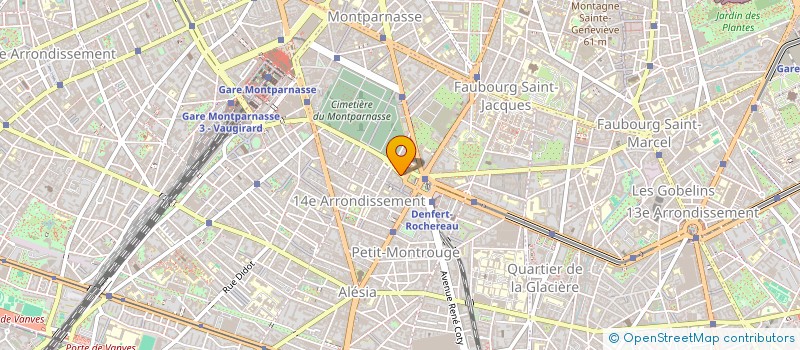 localisation de l'entreprise MONSIEUR VINCENT RIBRAG  PARIS