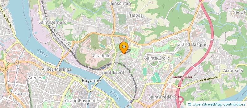 localisation de l'entreprise MONSIEUR VINCENT RICAUD à BAYONNE