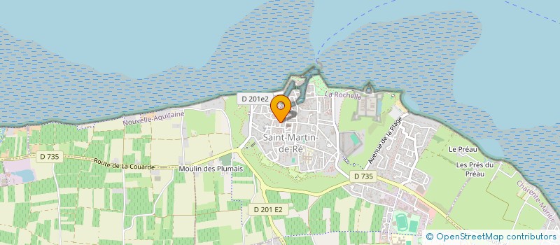 localisation de l'entreprise MONSIEUR VINCENT RICHARD DE LA TOUR  SAINT-MARTIN-DE-RE