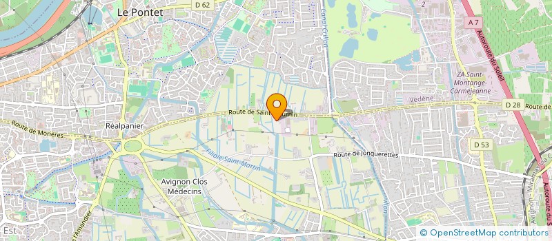 localisation de l'entreprise MONSIEUR VINCENT RICHAUD  AVIGNON