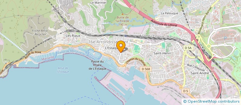localisation de l'entreprise MONSIEUR VINCENT RICHIER à MARSEILLE