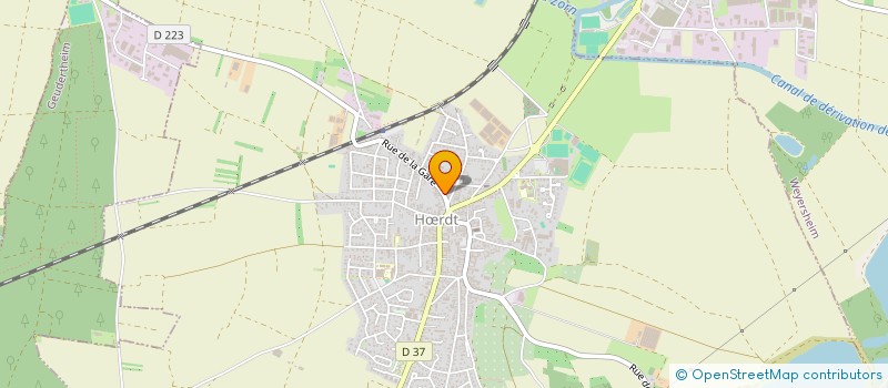 localisation de l'entreprise MONSIEUR VINCENT RICK  HRDT