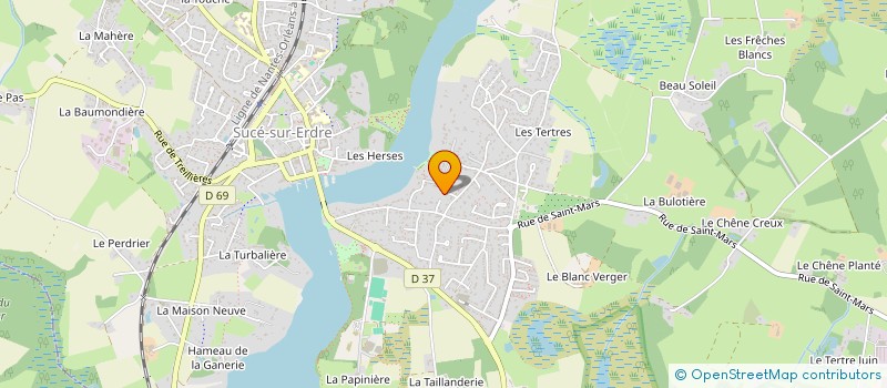 localisation de l'entreprise MONSIEUR VINCENT RIDARD  SUCE-SUR-ERDRE