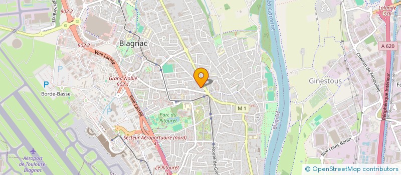 localisation de l'entreprise MONSIEUR VINCENT RIERA  CUGNAUX