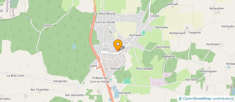 localisation de l'entreprise MONSIEUR VINCENT RIGAL  COLPO