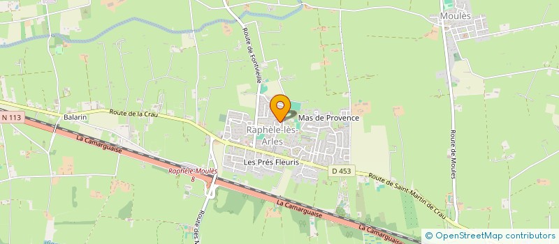 localisation de l'entreprise MONSIEUR VINCENT RIGONI  ARLES