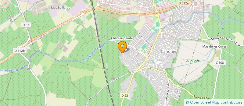 localisation de l'entreprise MONSIEUR VINCENT RIPOLL  PERPIGNAN