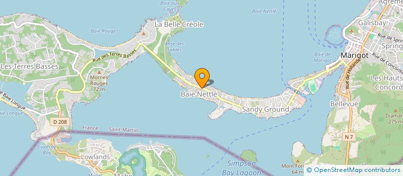 localisation de l'entreprise MONSIEUR VINCENT RISSO  SAINT-MARTIN