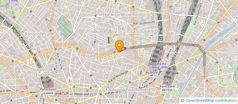 localisation de l'entreprise MONSIEUR VINCENT RIVARD  PARIS