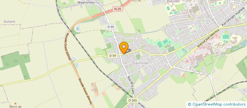 localisation de l'entreprise MONSIEUR VINCENT RIVART  DAINVILLE