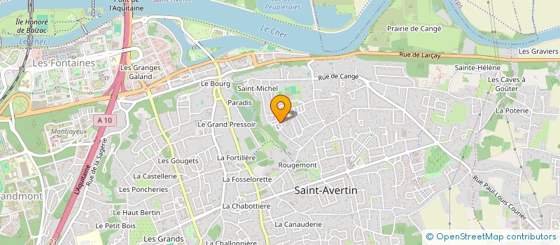 localisation de l'entreprise MONSIEUR VINCENT RIVERO  SAINT-AVERTIN