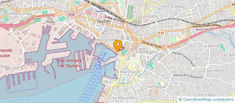 localisation de l'entreprise MONSIEUR VINCENT RIZZUTO à TOULON