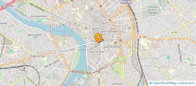 localisation de l'entreprise MONSIEUR VINCENT ROBERT  TOULOUSE