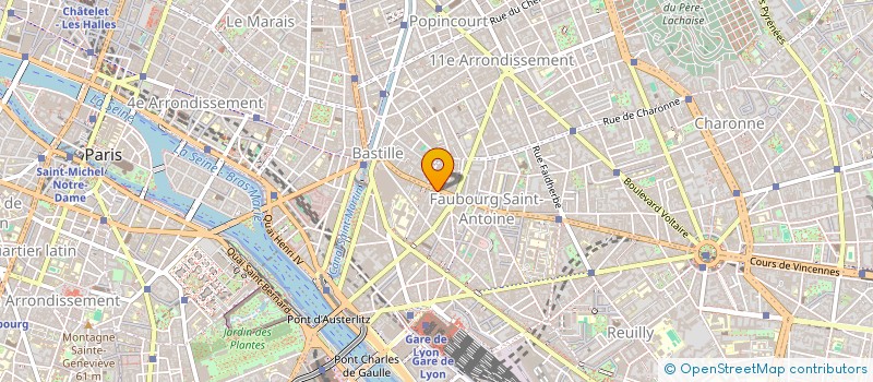 localisation de l'entreprise MONSIEUR VINCENT ROBERT  PARIS 12