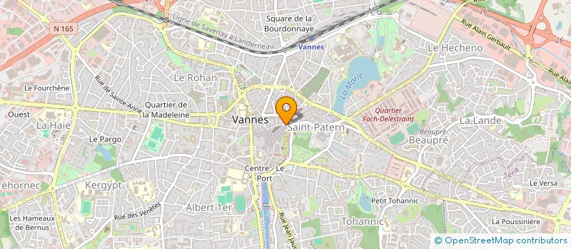 localisation de l'entreprise MONSIEUR VINCENT ROBIEUX à VANNES