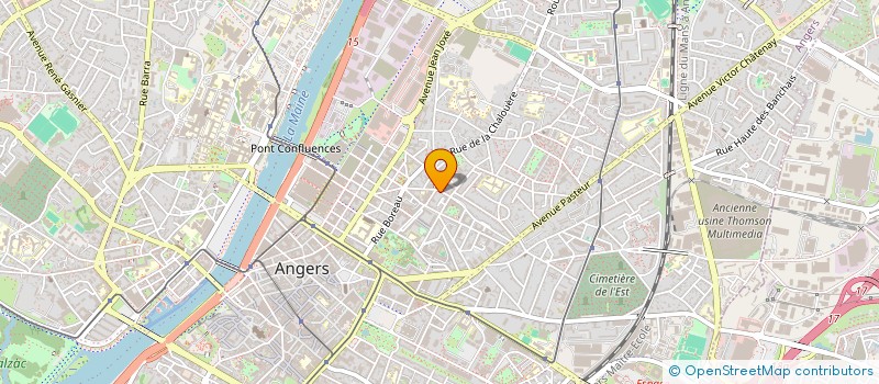 localisation de l'entreprise MONSIEUR VINCENT ROBIN à ANGERS