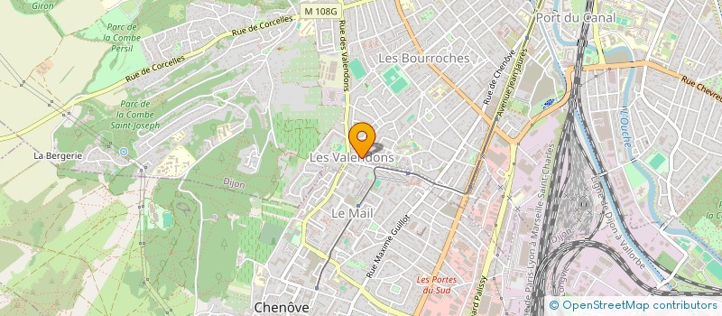 localisation de l'entreprise MONSIEUR VINCENT ROBIN à DIJON
