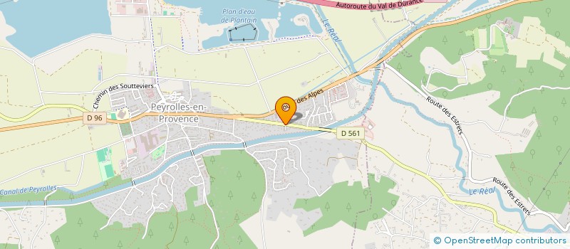 localisation de l'entreprise MONSIEUR VINCENT ROBINOT  PEYROLLES-EN-PROVENCE